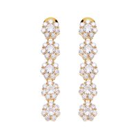 Pendientes Ottaviani Mujer in Aleación de Metal Zirconia 501089O